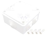 Cutie de Conexiuni IP65 Albă 100x100x50 mm