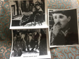 Film charles chaplin goana dupa aur / timpuri noi 3 foto actor cinema fotografii, Alb-Negru, Romania de la 1950, Portrete