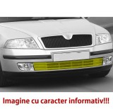 Grila bara fata Audi A3 (8P), 04.2008-10.2012, Stanga, cu locas pentru proiectoare, Aftermarket