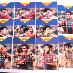 Calendar fotbal-anii`90- jucatori FC BARCELONA (dimensiunea unei foto 29x21 cm)