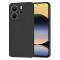 Husa silicon Xiaomi Redmi Note 14 4G (Regional) Techsuit SoftFlex, negru