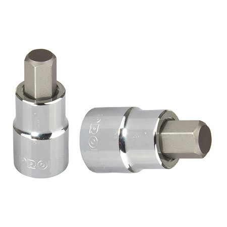 Cheie tubulara cu varf hexagonal 1/2&quot; / 55mm - 7mm