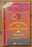 Olimpiadele de matematica clasele V-X de T. Andreescu