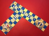 Esarfa fotbal (de colectie) - FC PETROLUL PLOIESTI (aniversare 100 de ani / 1924-2024)