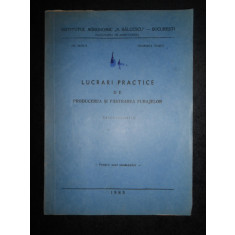 Gh. Motca - Lucrari practice de producerea si pastrarea furajelor (1985)