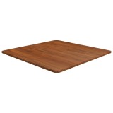 Cumpara ieftin Blat de masa patrat maro inchis 70x70x1,5 cm lemn stejar tratat
