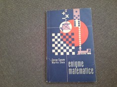 ENIGME MATEMATICE - GEORGE GAMOW , MARVIN STERN foto