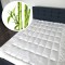 Protecție de pat 100% naturală umplută cu fibră bambus - 160x200