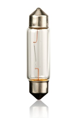 Bec auto Vecta 24V 10W 11x37 mm SW8.5 , alb tip sofit , 1 buc. AutoDrive ProParts foto