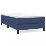 Cumpara ieftin Cadru de pat fara saltea tesatura albastra 80x200 cm