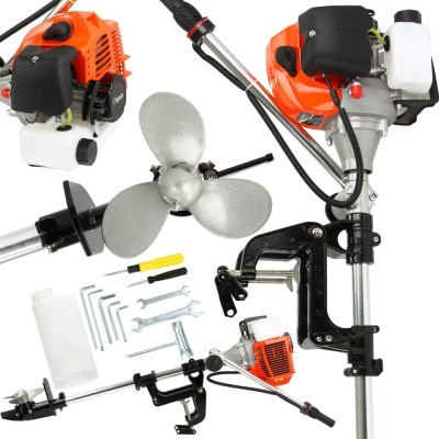 Motor termic pentru barca 2 timpi 4,3 KW cisma lunga reglabila MXM83302 foto