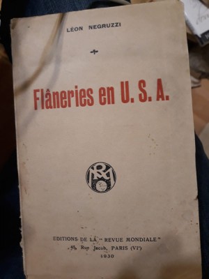 Leon Negruzzi - Flaneries en U.S.A. foto