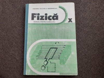 N GHERBANOVSCHI D BORSAN FIZICA ,MANUAL PENTRU CLASA A X A EDITIE CARTONATA foto