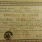 QW13 12 - 1942 - Certificat de cununie religioasa Parohia Baclesu jud Mehedinti