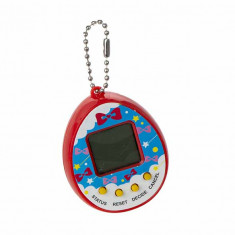 Joc Animal de Companie Virtual Tamagotchi pentru Copii, forma Ou, cu 4 butoane, rosu foto