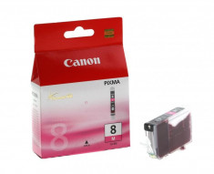 Cartus cerneala canon cli-8m magenta capacitate 13ml pentru canon pixma foto