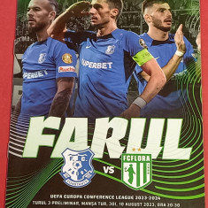 Program meci fotbal FARUL CONSTANTA - FLORA TALLIN(Conference League 10.08.2023)