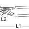 CLESTE PENTRU POMPE DE APA CU REGLARE PRIN BUTON. 175MM