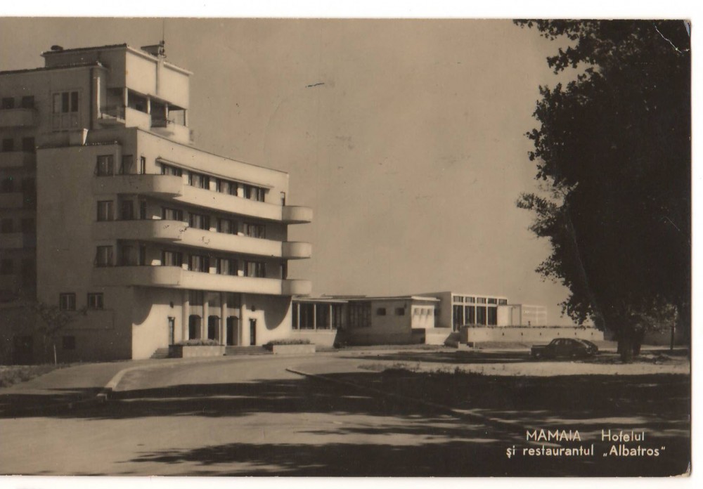 CPIB 15638 CARTE POSTALA - MAMAIA. HOTELUL SI RESTAURANTUL "ALBATROS", RPR,  Circulata, Fotografie | Okazii.ro