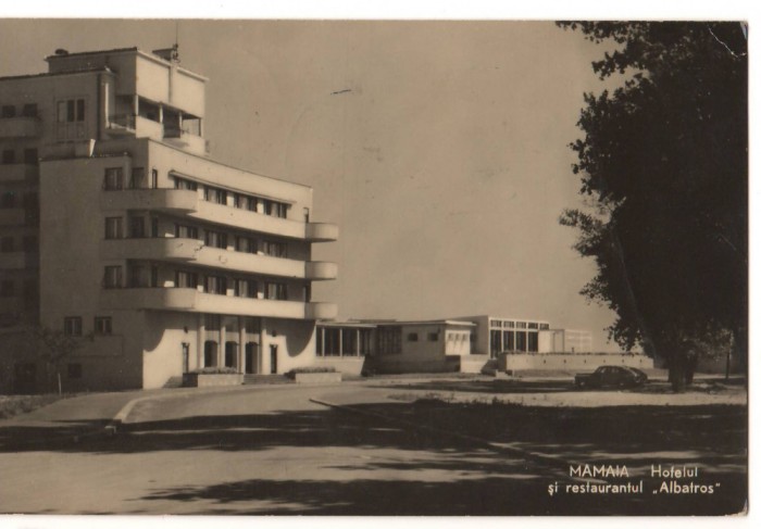 CPIB 15638 CARTE POSTALA - MAMAIA. HOTELUL SI RESTAURANTUL &quot;ALBATROS&quot;, RPR