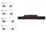 Prag metalic Vw Transporter (T5), 2004-2015, parte montare Prag stanga, sub usa fata, 956841, Aftermarket, Rapid