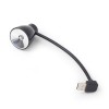 LAMPA LED USB pentru notebook, GEMBIRD, lumina alba-rece, black &quot;NL-02&quot; (timbru verde 0.18 lei)