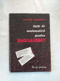 Teste de matematica pentru bacalaureat