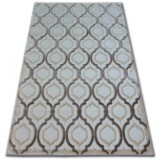 Covor Acril Yazz 9717 Bej &Icirc;nchis/Deschis 133x190 cm - Calitate Premium, Ușor de Curățat