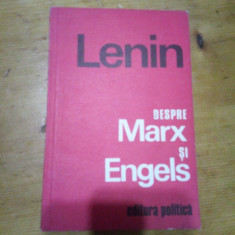 Despre Marx si Engels-V.I.Lenin