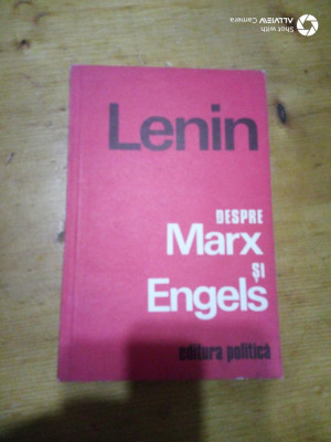 Despre Marx si Engels-V.I.Lenin foto