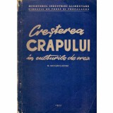 M. Niculescu-Duvaz - Cresterea crapului in culturile de orez - 132220