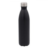 Sticlă Izotermă, Model Termos, Capacitate 0,75 L, Culoare Negru, Metalică, Oem