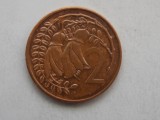 2 CENTS 1982 NOUA ZEELANDA