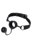 Calus cu Dop Detasabil Stopper Gag by CalExotics Nocturnal, Negru