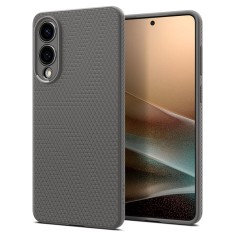 Husa Samsung Galaxy S25 Edge Spigen Liquid Air, cenusiu foto