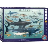 Cumpara ieftin Puzzle Eurographics - Sharks, 1000 piese
