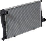 Radiator BMW Seria 5 E34 88-95, 7 E32 86-94, motor: 3.0 R6, 3.5 R6, 610x435x34, Aluminiu/ Plastic etansat mecanic, 1709459; 1712360