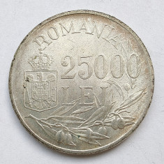 Romania - 25000 Lei 1946 - Argint - (#3A)