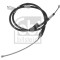 FEBI BILSTEIN 170424 Cablu, frana de parcare