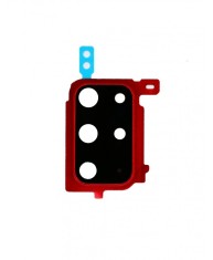 Geam Camera Pentru Samsung Galaxy S20 Plus, S20+ , G985 Rosu