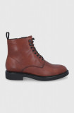 Vagabond Shoemakers Pantofi &icirc;nalți de piele bărbați, culoarea maro