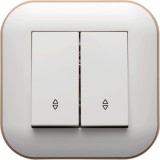 Comutator Cap Scara ST Alb Kraft Ovivo Loft