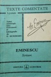 Scrisori &amp; Texte Comentate - Mihai Eminescu, Albatros 1972, Colecția Lyceum, Poezie Rom&acirc;nă, Ediție Paperback