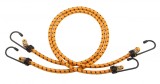 Set 2 Cabluri Bagaje Tolsen 600mm, Latex si Cauciuc, Carlige Protectie, Prindere Sigura