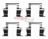 Set accesorii, placute frana ISUZU TROOPER (UB) (1991 - 2000) METZGER 109-1274