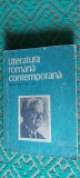 LITERATURA ROMANA CONTEMPORANA CLASA A XI A, Clasa 11, Limba Romana