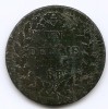 Moneda Franta 1 Decime 1815 Napoleon I, BB, Litera L, Bronz, 20g, 32mm, KM-701