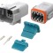 Conector cablu-cablu 8 pini, 13A