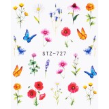 Cumpara ieftin Tatuaj Unghii LUXORISE Flower Pop, STZ-727