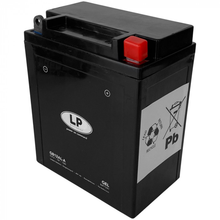Baterie Moto LP Batteries Gel 12Ah 145A 12V MG LB12AL-A